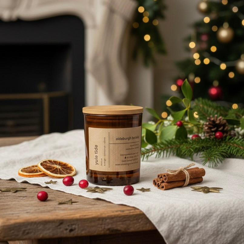 Scented Container Candle - Yule Tide – Aldeburgh Botanic