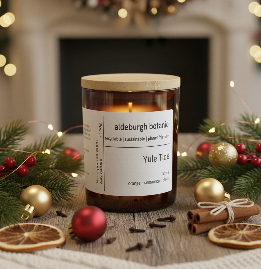 Container Candle - Christmas Candles - Yule Tide