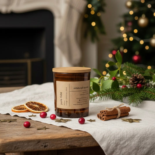 Container Candle - Christmas Candles - Yule Tide